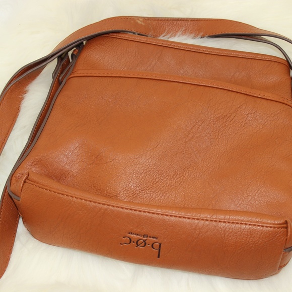 Born Concepts Warm Chestnut Leather Crossbody - Picture 7 of 11